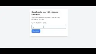 Simple Card React Component