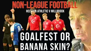 NON LEAGUE FOOTBALL - HELSTON ATHLETIC V MILLBROOK