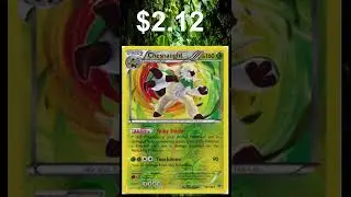 Top 5 Most Expensive Chesnaught Cards #five #ten #cool #fyp #pokemon #shorts #top10 #top5 #love #tcg