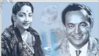 First duet of Mukesh ji and Geeta ji : Rarest of the rare