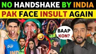 PAKISTANI REACTION, NO HANDSHAKE BY TEAM INDIA, GILL & ABHISHEK SHARMA DESTROY PAK😭, REAL TV SOHAIB