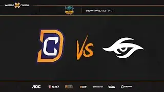 DC vs Team Secret the summit 7 Game 1 (Bo3)