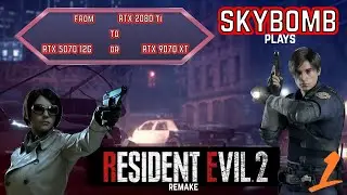 resident evil 2 remake pt1 rtx2080 ti to rx9070 xt or rtx 5070 #residentevilgame #fyp #stream
