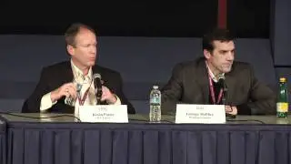 George McPhee and Kevin Payne at the 2011 Sports Industry Networking and Career Conference