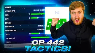 THE BEST OP META 442 CUSTOM TACTICS + PLAYER INSTRUCTIONS FOR FIFA 23 RIGHT NOW!