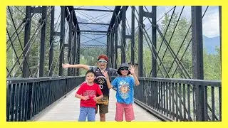 Discovering Engine Bridge Canmore and Something Happened?!?!?!