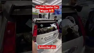 ABS spoiler For wagon R #viral #trending #shorts