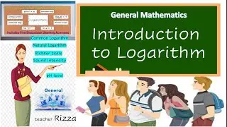 Represents real-life situation using logarithmic function