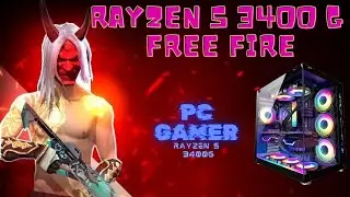 Ryzen 5 3400G + Vega 11 🖥 | Free Fire Highlights 🔥🎯 | لقطات جلد خرافية | Solo vs Squad