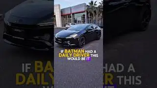 2025 Prius Black on Black Goes Hard! #toyota #prius #batmobile