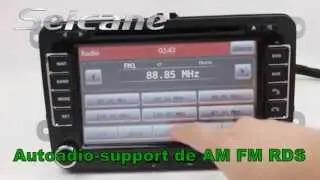 Pas cher Volkswagen W T5 Caravelle DVD Voiture Syst&egrave;me de Navigation GPS TV USB SD