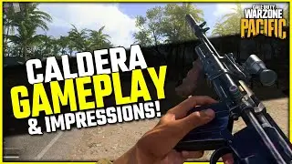 Is the New Warzone Map Any Good? | (Caldera Gameplay & Impressions!)