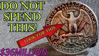 Top 5.  !2025 Big Auctions: Super Rare Silver Quarter Dollar Coins That Could Make you millionaire !