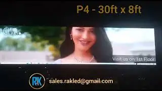 RAK Outdoor Digital Signage LED Screen Solution P4 | High-Brightness Outdoor LED Display