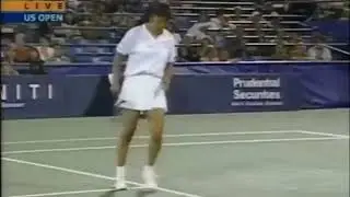 Conchita Martinez vs Naoko Sawamatsu   US Open  1995 R32 Highlights (CLASSIC TENNIS MATCH)