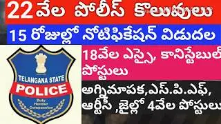 TELANGANA POLICE JOBS NOTIFICATION 2018||TELANGANA POLICE JOB RECRUITMENT||WATCH NOW