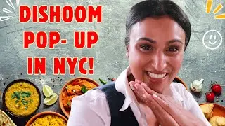 Come w/me to try Dishoom's Breakfast Pop-Up in NYC! | Sous Chef Nina EATS Vlog 👩🏽‍🍳