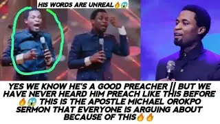 YES WE KNOW HE'S A GOOD PREACHER || BUT WE HAVEN'T SEEN HIM PREACH LIKE THIS BEFORE 😱 - APST MICHAEL