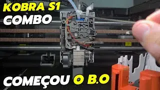 COMEÇOU OS PROBLEMAS NA ANYCUBIC KOBRA S1 - COMO RESOLVER