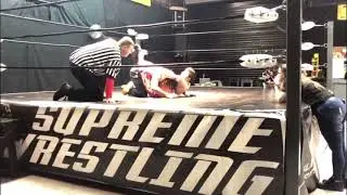 Supreme Wrestling: Supreme Heavyweight Championship: Gaston LaRue vs Kash Jackson(c)