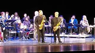 Rowan University Jazz Band performance with Denis DiBlasio (11/06/2025)