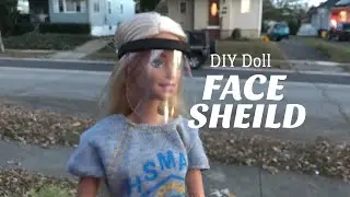 How to make a doll face sheild