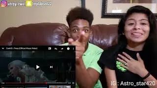 Реакция на клип Cardi B 