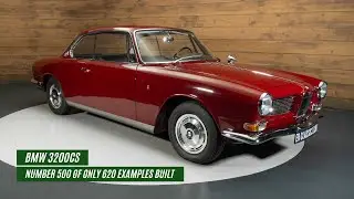 BMW 3200 CS | Extensively Restored | Only 620 Built | Sunroof | 1965 -VIDEO- www.ERclassics.com