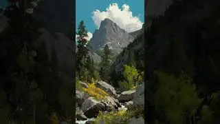 Beneath the Mountain Peaks (painting #794) \ Normov Art Studio