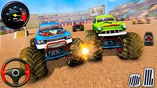 Monster Truck City Racing 3D - Impossible Monster Truck Stunt Racer Simulator : Android Gameplay 