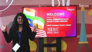 Educational Visit of India-Malaysia Youth Exchange and Royal Commonwealth Society (Asia Region)
