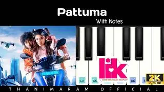 Pattuma ❤️✨ | Easy Piano Tutorial with Notes 📝 | Love Insurance Company &times; Lik❤️