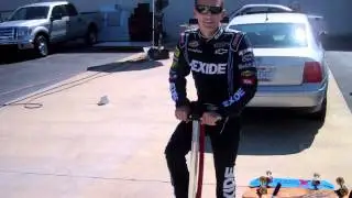 Behind the Scenes of NASCAR Car Care Aware Commercial with James Buescher