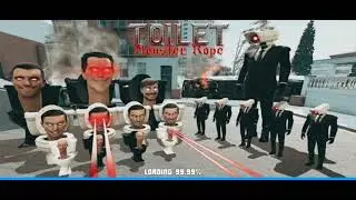 skbidi toilet monster rope gameplay walkthrough part - 1 Android or iOS) 2023
