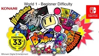 Super Bomberman R - World 1 - Beginner Difficulty