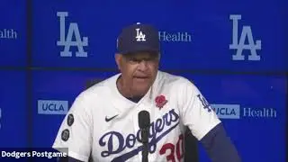 Dodgers postgame: Blake Treinen was unavailable after feeling 'little something'