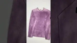 Stone Island Hand Sprayed Crew Neck Sweater Pink | TG: romanov_store