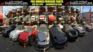 Pre Owned Porsche Parts At LA Dismantler