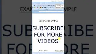 Case Change -  keyboard shortcut ms-word - Part 1