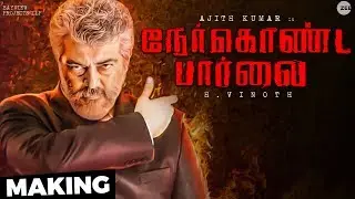 Ajith's Nerkonda Paarvai - Making | Art Director Kathir Narrates! | H.Vinoth | MY