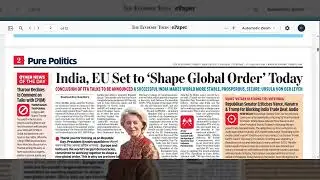 27 JAN 2026 Biggest Business Headlines|| The Economic Times Analysis