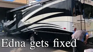 Vlog #6 RV separation anxiety /  Edna gets fixed / Hotel Life
