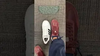 How did this tapered toe box used to look normal?!
