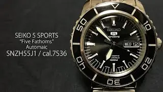 SEIKO 5 SPORTS  SNZH 55J1 / Cal.7S36C Automatic