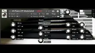 JH Piano LPF Modulated  by Bigcat Instruments