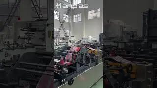 HP-FEP-H 8 side sealing flat bottom zipper bag making machine  #bagmakingmachine #flatbottombag