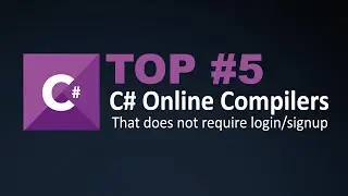 Top 5 C# Online Compilers that does not require Login or Signup
