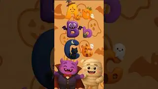 Spooky Halloween ABC Song for Kids &ndash; Learn the Alphabet with English Monster!