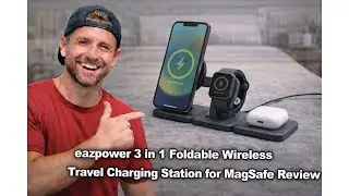 🔋 eazpower 3 in 1 Foldable Wireless Travel Charging Station for MagSafe Review &ndash; Worth It 🔋