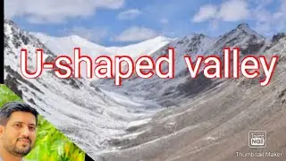 U- shaped valley